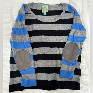 C&C wool + cashmere striped sweater